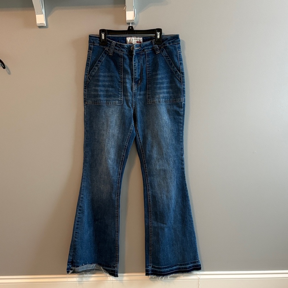 Classic Denim Flare Jeans